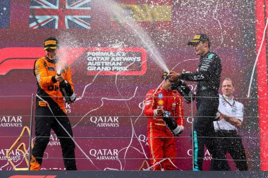 Formula 1 Katar Havayolları Avusturya Grand Prix 2024, RedBull Ring, Spielberg, Avusturya 30 Haziran 2024