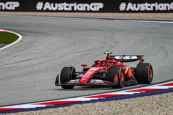 stock image  Carlos Sainz Jr. (ESP) - Scuderia Ferrari - Ferrari SF-24 - Ferrari during Formula 1 Qatar Airways Austrian Grand Prix 2024, RedBull Ring, Spielberg, Austria from 27th to 30th June 2024