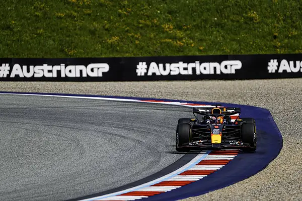 Stock image  Max Verstappen (NED) - Oracle Red Bull Racing - Red Bull RB20 - Honda RBPT during Formula 1 Qatar Airways Austrian Grand Prix 2024, RedBull Ring, Spielberg, Austria from 27th to 30th June 2024