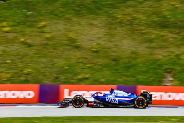 stock image  Daniel Ricciardo (AUS) - Visa Cash App RB F1 Team - RB VCARB01 - Honda RBPT during Free Practice 1 of Formula 1 Qatar Airways Austrian Grand Prix 2024, RedBull Ring, Spielberg, Austria 28th June 2024