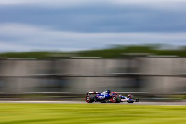  Daniel Ricciardo (AUS) - Visa Cash App RB F1 Team - RB VCARB01 - Honda RBPT Free Practice 2 gün, Cuma günü, 5 Temmuz 2024 formülü 1 qatar havayolları İngiliz Grand Prix 2024, 5 Temmuz - 5 Temmuz tarihleri arasında gümüş taştan pistte gerçekleşmesi planlanıyor 