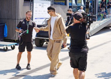  Esteban Ocon (FRA) - Alpine F1 Takımı - Alpine A524 - Formula 1 Macaristan Grand Prix 2024 'ün hazırlık gününde Renault, Mogyorod, Budapeşte, Macaristan, 19 Temmuz - 21 Temmuz 2024 tarihleri arasında Macaristan' da düzenlenecek