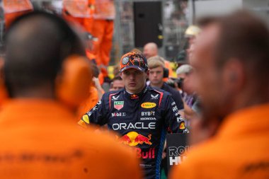  Max Verstappen (NED) - Oracle Red Bull Racing - Red Bull RB20 - Honda RBPT Saturday Free Practice, 20 Temmuz, Formula 1 Macaristan Grand Prix 2024, Macaristan Mogyorod, Budapeşte, Macaristan, ju