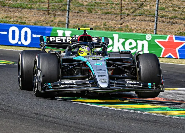  Lewis Hamilton (GBR) - Mercedes-AMG PETRONAS F1 Ekibi - Mercedes W15 - Mercedes E Performansı 21 Temmuz Pazar günü, Formula 1 Macaristan Grand Prix 2024, Macaristan Mogyorod, Budapeşte, Macaristan, Ju 'da gerçekleştirilecek