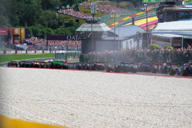 28.07.2024, Circuit de Spa-Francorchamps, Spa-Francorchhamps, Formula 1 Rolex Belçika Grand Prix 2024, im Bil