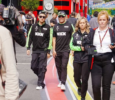 26.07.2024, Circuit de Spa-Francorchamps, Spa-Francorchhamps, Formula 1 Rolex Belçika Grand Prix 2024, im Bil