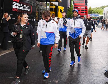 26.07.2024, Circuit de Spa-Francorchamps, Spa-Francorchhamps, Formula 1 Rolex Belçika Grand Prix 2024, im Bil