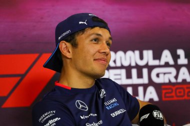  Alexander Albon (THA) - Williams FW46 - Mercedes hazırlık gününde, 29 Ağustos, FFormula 1 Pirelli Gran Premio d 'Italia 2024, Monza (MB) İtalya' daki Autodromo Nazionale di Monza pistinde gerçekleşmesi planlanıyor - 29-29 Ağustos