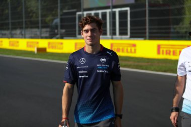 Franco Colapinto (ARG) - Williams Racing - Williams FW46 - Mercedes hazırlık gününde, 29 Ağustos, FFormula 1 Pirelli Gran Premio d 'Italia 2024, Monza' daki Autodromo Nazionale di Monza pistinde gerçekleşmesi planlanıyor - 29-29 Ağustos 