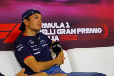  Alexander Albon (THA) - Williams FW46 - Mercedes hazırlık gününde, 29 Ağustos, FFormula 1 Pirelli Gran Premio d 'Italia 2024, Monza (MB) İtalya' daki Autodromo Nazionale di Monza pistinde gerçekleşmesi planlanıyor - 29-29 Ağustos