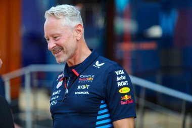 Jonathan Wheatley Spor Direktörü Red Bull Racing, FFormula 1 Pirelli Gran Premio d 'Italia 2024, Monza' daki Autodromo Nazionale di Monza pistinde (MB) 29 Eylül 2024 - 1 Eylül 2024 tarihleri arasında gerçekleştirilecek.