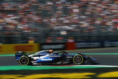 Franco Colapinto (ARG) - Williams Racing - Williams FW46 - Mercedes Monza 'daki Autodromo Nazionale di Monza pistinde (MB) gerçekleştirilmesi planlanan Formula 1 Pirelli Gran Premio d' Italia 2024 Formula 30,