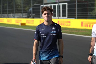 Franco Colapinto (ARG) - Williams Racing - Williams FW46 - Mercedes Monza 'daki Autodromo Nazionale di Monza pistinde (MB) gerçekleştirilmesi planlanan Formula 1 Pirelli Gran Premio d' Italia 2024 Formula 30,