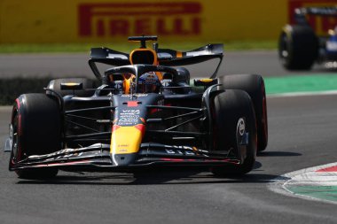  Monza (MB) İtalya 'da Autodromo Nazionale di Monza pistinde gerçekleşmesi planlanan Formula 1 Pirelli Premio d' Italia 2024 'ün 30 Ağustos antremanı sırasında - 29 Ağustos - 1 Eylül 2024