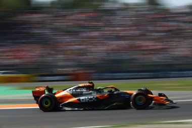 Lando Norris (GBR) - McLaren Formula 1 Takımı - McLaren MCL38 - antrenman sırasında Mercedes, 30 Ağustos, Formula 1 Pirelli Gran Premio d 'Italia 2024, Monza' daki Autodromo Nazionale di Monza pistinde gerçekleşmesi planlanıyor - 29 Ağustos - S
