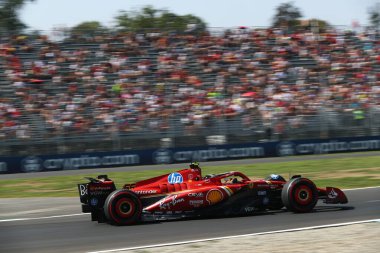  Charles Leclerc (MON) - Scuderia Ferrari - Ferrari SF-24 - Monza (MB) İtalya 'da Autodromo Nazionale di Monza pistinde gerçekleşmesi planlanan Formula 1 Pirelli Gran Premio d' Italia 2024 'ün 30 Ağustos antrenmanı sırasında Ferrari - 29 Ağustos - Se