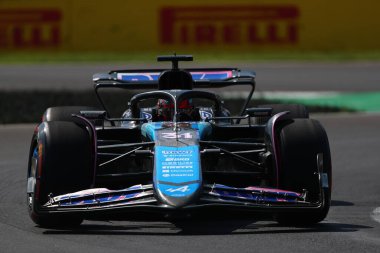  Esteban Ocon (FRA) - Alpine F1 Team - Alpine A524 - Renault, Formula 1 Pirelli Gran Premio d 'Italia 2024, Monza' daki Autodromo Nazionale di Monza pistinde gerçekleşmesi planlanan 30 Ağustos - 1 Eylül 202