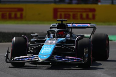  Esteban Ocon (FRA) - Alpine F1 Team - Alpine A524 - Renault, Formula 1 Pirelli Gran Premio d 'Italia 2024, Monza' daki Autodromo Nazionale di Monza pistinde gerçekleşmesi planlanan 30 Ağustos - 1 Eylül 202