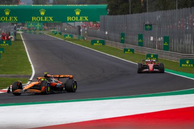 Lando Norris (GBR) - McLaren Formula 1 Takımı - McLaren MCL38 - Mercedes Rade Günü, 1 Eylül Pazar, Formula 1 Pirelli Gran Premio d 'Italia, Monza (MB) İtalya' daki Autodromo Nazionale di Monza pistinde gerçekleşmesi planlanıyor - 29-29 Ağustos