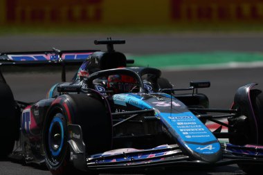  Esteban Ocon (FRA) - Alpine F1 Team - Alpine A524 - Renault, Formula 1 Pirelli Gran Premio d 'Italia 2024, Monza' daki Autodromo Nazionale di Monza pistinde gerçekleşmesi planlanan 30 Ağustos - 1 Eylül 202