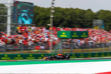  Max Verstappen (NED) - Oracle Red Bull Racing - Red Bull RB20 - Honda RBPT Rade Day, 1 Eylül Pazar, Formula 1 Pirelli Gran Premio d 'Italia, Monza' daki Autodromo Nazionale di Monza pistinde gerçekleşmesi planlanıyor - Aug 