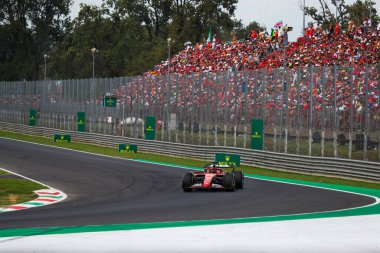  Charles Leclerc (MON) - Scuderia Ferrari - Ferrari SF-24 - Ferrari Rade Day, 1 Eylül Pazar, Formula 1 Pirelli Gran Premio d 'Italia 2024, Monza' daki Autodromo Nazionale di Monza pistinde gerçekleşmesi planlanıyor - 29 Ağustos - Se