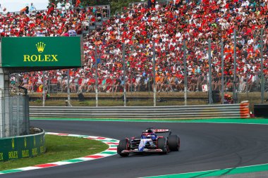  Daniel Ricciardo (AUS) - Visa Cash App RB F1 Team - RB VCARB01 - Honda RBPT Rade Day, 1 Eylül Pazar, Formula 1 Pirelli Gran Premio d 'Italia 2024, Monza (MB) İtalya' daki Autodromo Nazionale di Monza pistinde gerçekleşmesi planlanıyor - Aug 