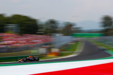  Max Verstappen (NED) - Oracle Red Bull Racing - Red Bull RB20 - Honda RBPT Rade Day, 1 Eylül Pazar, Formula 1 Pirelli Gran Premio d 'Italia, Monza' daki Autodromo Nazionale di Monza pistinde gerçekleşmesi planlanıyor - Aug 