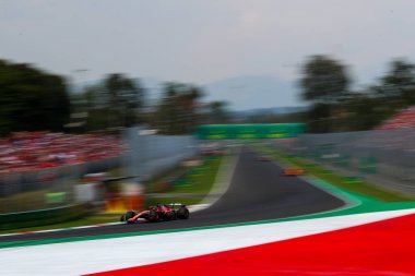  Charles Leclerc (MON) - Scuderia Ferrari - Ferrari SF-24 - Ferrari Rade Day, 1 Eylül Pazar, Formula 1 Pirelli Gran Premio d 'Italia 2024, Monza' daki Autodromo Nazionale di Monza pistinde gerçekleşmesi planlanıyor - 29 Ağustos - Se