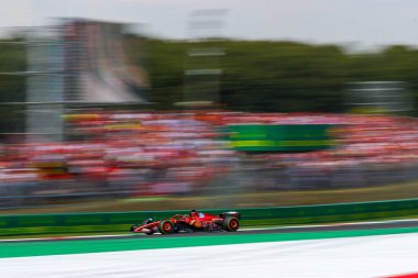  Charles Leclerc (MON) - Scuderia Ferrari - Ferrari SF-24 - Ferrari Rade Day, 1 Eylül Pazar, Formula 1 Pirelli Gran Premio d 'Italia 2024, Monza' daki Autodromo Nazionale di Monza pistinde gerçekleşmesi planlanıyor - 29 Ağustos - Se