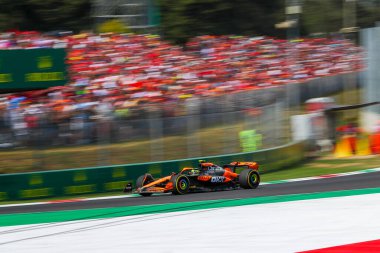 Lando Norris (GBR) - McLaren Formula 1 Takımı - McLaren MCL38 - Mercedes Rade Günü, 1 Eylül Pazar, Formula 1 Pirelli Gran Premio d 'Italia, Monza (MB) İtalya' daki Autodromo Nazionale di Monza pistinde gerçekleşmesi planlanıyor - 29-29 Ağustos