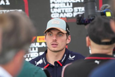  Max Verstappen (NED) - Oracle Red Bull Racing - Red Bull RB20 - Honda RBPT Formula 1 Pirelli Birleşik Devletler Grand Prix 2024 sırasında, Austin, TX (ABD) 18-20 Eylül 2024 tarihlerinde gerçekleştirilecek