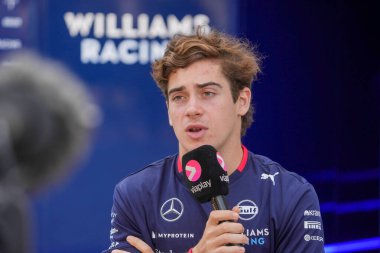 Franco Colapinto (ARG) - Williams Racing - Williams FW46 - Mercedes Formula 1 Pirelli Birleşik Devletler Grand Prix 2024 sırasında, Austin, TX (ABD) 18-20 Eylül 2024 tarihlerinde gerçekleştirilecek