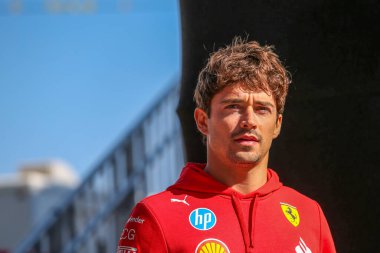  Charles Leclerc (MON) - Scuderia Ferrari - Ferrari SF-24 - Ferrari Formula 1 Pirelli Birleşik Devletler Grand Prix 2024 sırasında, Austin, TX (ABD) 18-20 Eylül 2024 tarihlerinde gerçekleştirilecek