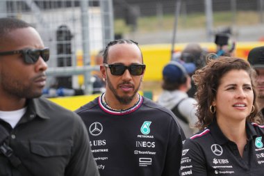  Lewis Hamilton (GBR) - Mercedes-AMG PETRONAS F1 Ekibi - Mercedes W15 - Mercedes E Performansı Formula 1 Pirelli ABD Grand Prix 2024 sırasında, Austin, TX (USA) 18-20 Eylül 2024 tarihlerinde Circuit of Americas 'ta gerçekleşmesi planlanan