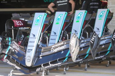  Mercedes-AMG Petronas F1 Ekibi, Formula 1 Pirelli Birleşik Devletler Grand Prix 2024 'te burun eklemleri, Austin, TX (ABD) 18-20 Eylül 2024 tarihlerinde gerçekleştirilecek.