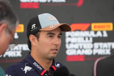  Sergio Perez (MEX) - Oracle Red Bull Racing - Red Bull RB20 - Honda RBPT Formula 1 Pirelli ABD Grand Prix 2024 sırasında, Austin, TX (ABD) 18-20 Eylül 2024 tarihlerinde gerçekleştirilecek