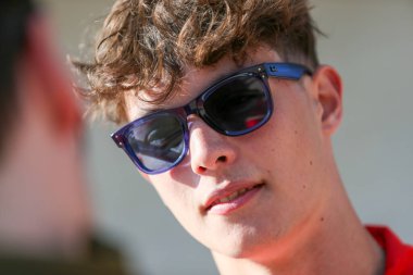  Oliver Bearman (GBR) - Formula 1 Pirelli ABD Grand Prix 2024 'te Rezerv Sürücüsü, Scuderia Ferrari, Austin, TX (ABD) 18-20 Eylül 2024 tarihlerinde gerçekleştirilecek olan Amerika Birleşik Devletleri Grand Prix 2024