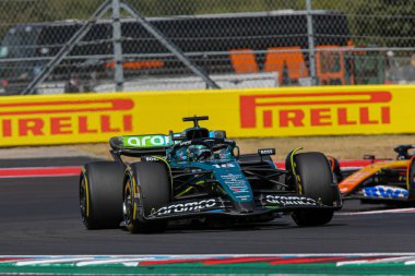 Lance Stroll (CAN) - Aston Martin Aramco F1 Ekibi - Aston Martin AMR24 - Formula 1 Pirelli Birleşik Devletler Grand Prix 2024 yarışında Mercedes, Austin, TX (USA) 18-20 Eylül 2024 tarihlerinde gerçekleştirilecek