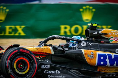 Lando Norris (GBR) - McLaren Formula 1 Ekibi - McLaren MCL38 - Mercedes Formula 1 Pirelli ABD Grand Prix 2024 sırasında, Austin, TX (ABD) 18-20 Eylül 2024 tarihlerinde gerçekleştirilecek