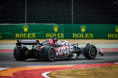  Nico Hulkenberg (GER) - MoneyGram Haas F1 Team - Haas VF-24 - Ferrari Formula 1 Pirelli Birleşik Devletler Grand Prix 2024 sırasında, Austin, TX (ABD) 18-20 Eylül 2024 tarihlerinde Circuit of Americas 'ta gerçekleşmesi planlanan