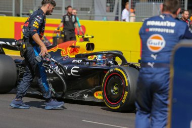  Sergio Perez (MEX) - Oracle Red Bull Racing - Red Bull RB20 - Honda RBPT Formula 1 Pirelli Birleşik Devletler Grand Prix 2024 yarışında, Austin, TX (USA) 18-20 Eylül 2024 tarihlerinde gerçekleştirilecek