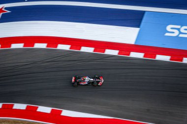  Nico Hulkenberg (GER) - MoneyGram Haas F1 Team - Haas VF-24 - Ferrari Formula 1 Pirelli ABD Grand Prix 2024 'ün Sprint elemeleri sırasında, Austin, TX (USA) 18-20 Eylül 2024 tarihlerinde gerçekleştirilecek