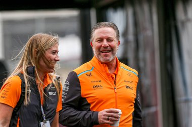  Zak Brown (USA) - CEO McLaren Racing  during the Formula 1 Pirelli United States Grand Prix 2024, scheduled to take place at Circuit of Americas in Austin, TX (USA) Sept 18-20, 2024 clipart