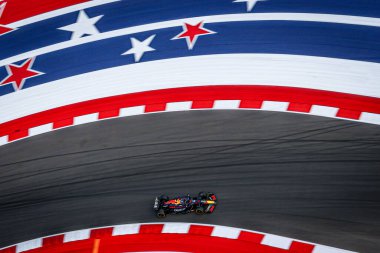  Max Verstappen (NED) - Oracle Red Bull Racing - Red Bull RB20 - Honda RBPT Formula 1 Pirelli Birleşik Devletler Grand Prix 2024 koşusunda, Austin, TX (USA) 18-20 Eylül 2024 tarihlerinde gerçekleştirilecek
