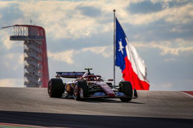  Carlos Sainz Jr. (ESP) - Scuderia Ferrari - Ferrari SF-24 - Formula 1 Pirelli ABD Grand Prix 2024 ön eleme oturumu sırasında Ferrari, Austin, TX (ABD) 18-20 Eylül 2024 'te Circuit of Americas' ta gerçekleşmesi planlanmaktadır.