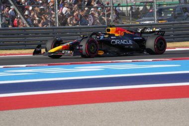  Max Verstappen (NED) - Oracle Red Bull Racing - Red Bull RB20 - Honda RBPT Formula 1 Pirelli Birleşik Devletler Grand Prix 2024 ön eleme oturumunda, Austin, TX (USA) 18-20 Eylül 2024 tarihlerinde gerçekleştirilecek