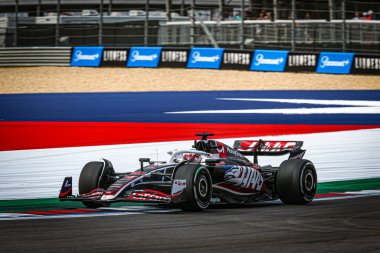  Kevin Magnussen (DEN) - MoneyGram Haas F1 Team - Haas VF-24 - Formula 1 Pirelli ABD Grand Prix 2024 sırasında Ferrari, Austin, TX (ABD) 18-20 Eylül 2024 tarihlerinde gerçekleştirilecek