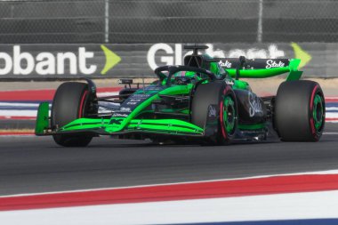  Valtteri Bottas (FIN) - Stake F1 Team Kick Sauber - Sauber C44 - Ferrari Formula 1 Pirelli Birleşik Devletler Grand Prix 2024 ön eleme oturumu sırasında, Austin, TX (USA) 18-20 Eylül 2024 tarihlerinde gerçekleştirilecek