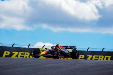  Sergio Perez (MEX) - Oracle Red Bull Racing - Red Bull RB20 - Honda RBPT  during Sprint Race of the Formula 1 Pirelli United States Grand Prix 2024, scheduled to take place at Circuit of Americas in Austin, TX (USA) Sept 18-20, 2024 clipart